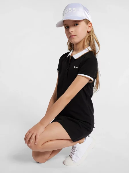 Дитяча Сукня міні BOSS Kids чорний