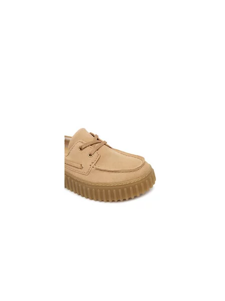 Poltopánky Clarks Torhill Boat béžová