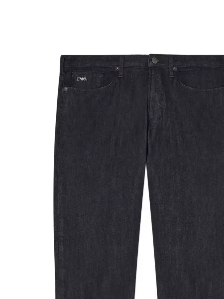 Farmerek Emporio Armani 5 zsebbel autogrammal kék