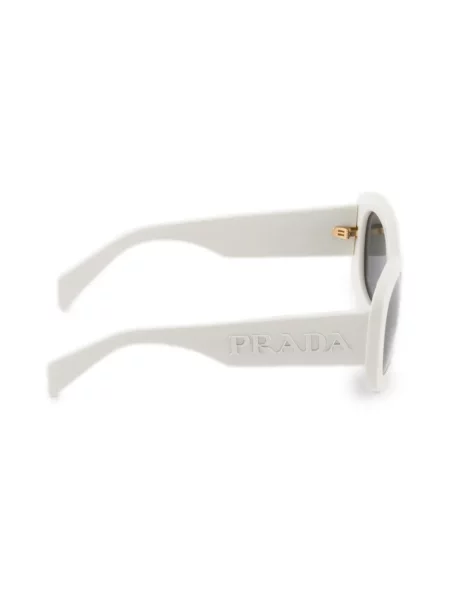 Saulės akiniai Prada Eyewear balta