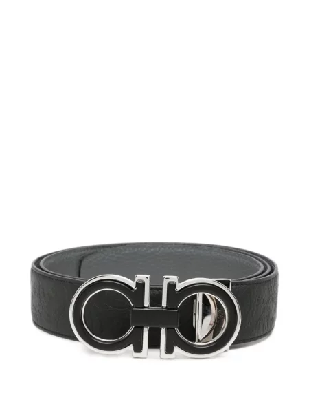 Cu centură curea Ferragamo negru