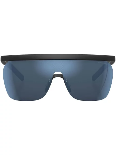 Ochelari de soare Giorgio Armani cu imagine negru