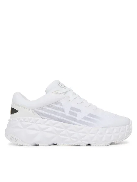 Sneakers Emporio Armani alb
