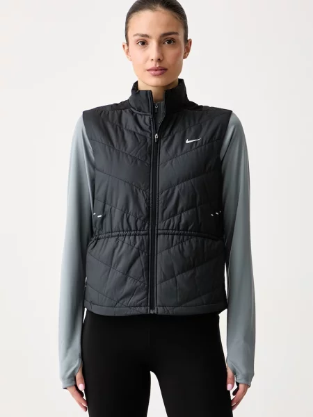 Nike bezrękawnik do biegania Swift Therma-FIT czarna