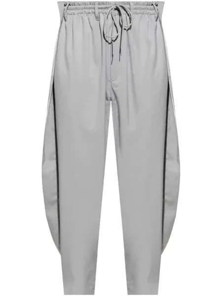 Pantaloni Y-3 cu dungi gri