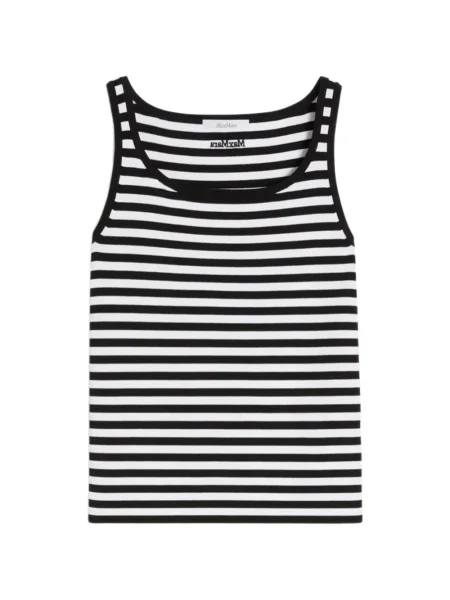Top Max Mara cu dungi negru