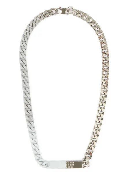 Colier Mm6 Maison Margiela argintiu