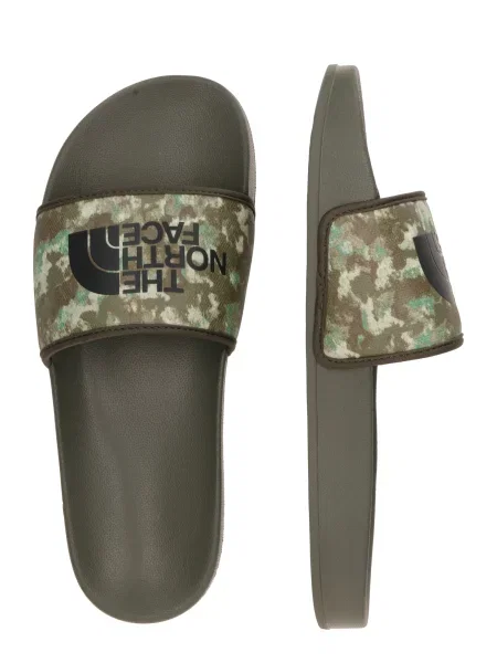 THE NORTH FACE Nizki natikači kaki / oliva / pastelno zelena črna