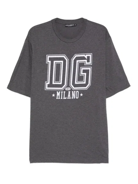 Tricou Dolce & Gabbana cu imagine gri