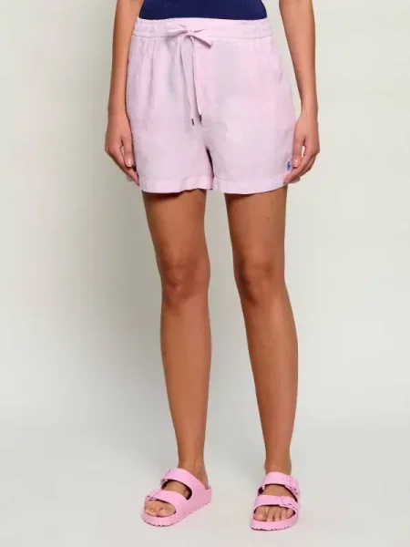 POLO RALPH LAUREN Len rövidnadrág | Relaxed fit rózsaszín