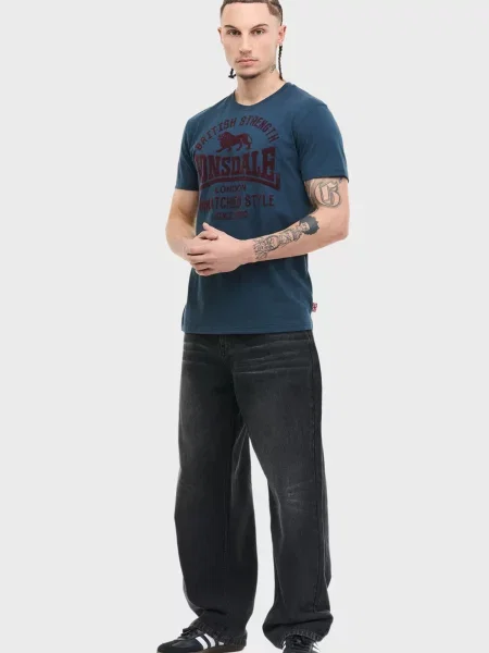 Футболка Lonsdale синя