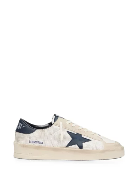 Sneakerși Golden Goose Stardan din piele de căprioară bej