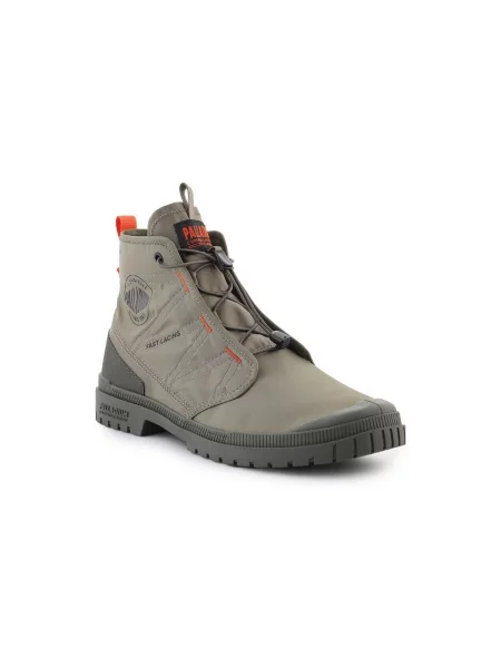 Boty Palladium Travel Hi Dusky zelené