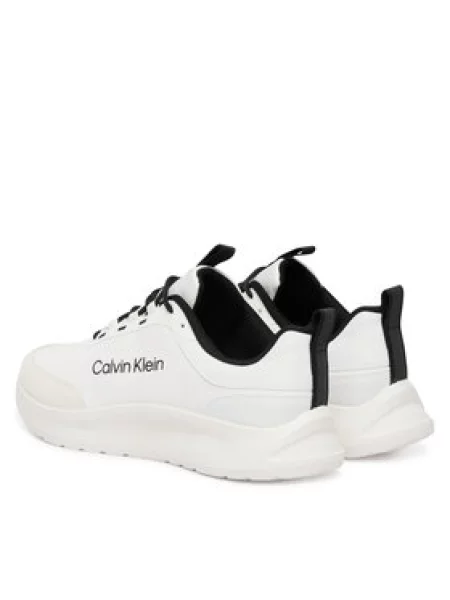 Calvin Klein Sneakers tornacipő | hasított bőr fehér