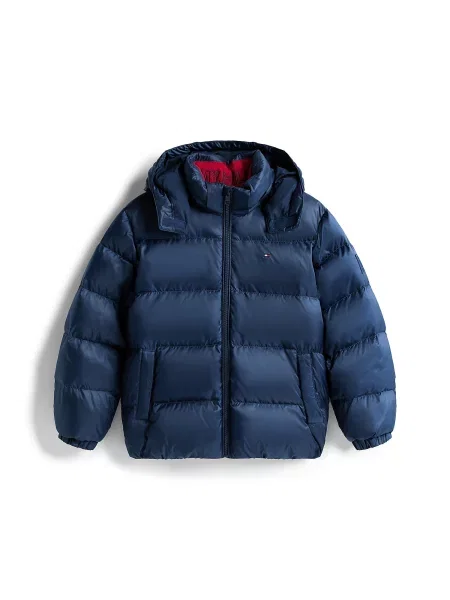 TOMMY HILFIGER Χειμερινό μπουφάν σκούρο μπλε