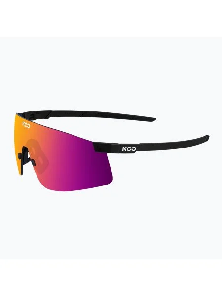 Olcsóbban. Napszemüveg Koo Nova black matt/fuchsia mirror. Méret: OS fekete