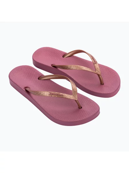 Șlapi pentru femei Ipanema Anat Tan lilac/metallic pink roz