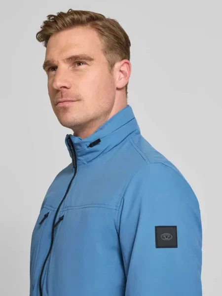 Kurtka funkcjonalna z kołnierzem szalowym w kroju regular fit Tom Tailor