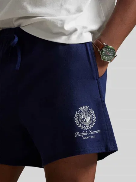 Szorty dresowe z czystej bawełny o kroju regular fit Polo Ralph Lauren