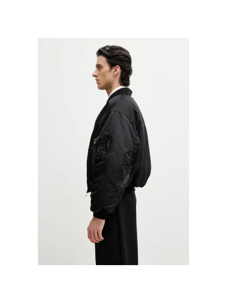 Kurtka skórzana Vetements czarna