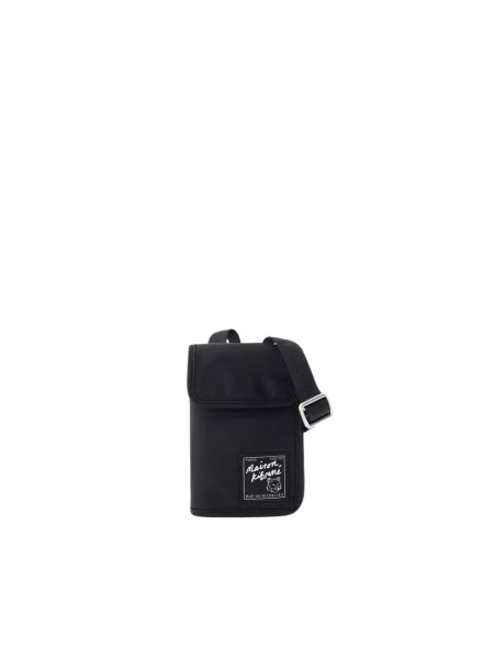 Torba crossbody Maison Kitsune czarna