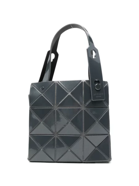 Geantă shopper Bao Bao Issey Miyake cu imprimeu geometric gri