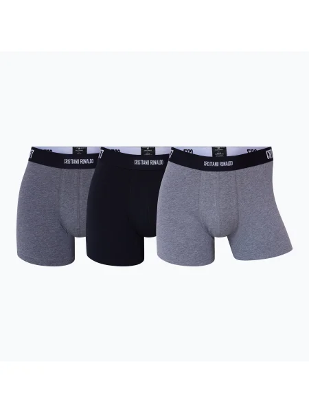 Boxeri pentru bărbați Basic Trunk 3 perechi multicolour