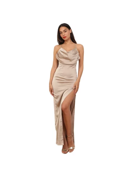 Haljina La Modeuse zlatna
