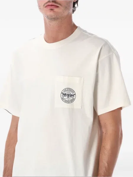 Blugi Levi's® cu autograf alb