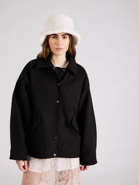 TOPSHOP Átmeneti dzseki fekete