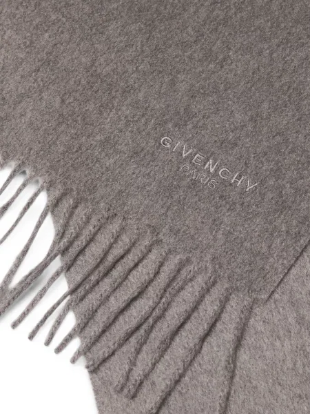 Fular Givenchy din cașmir gri