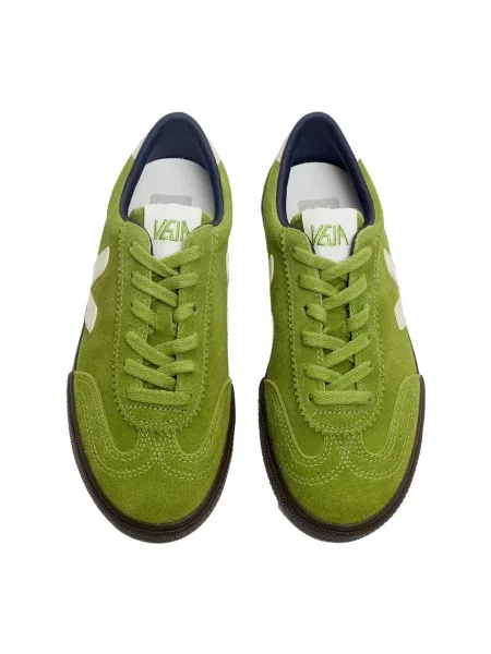 Sneakersy Veja zamszowe zielone