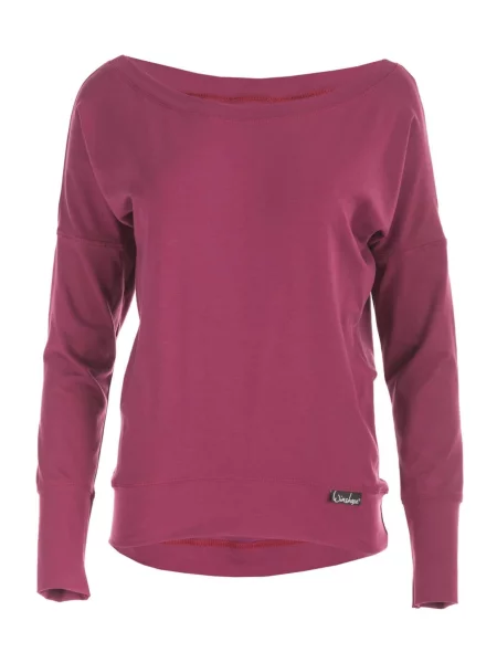 Winshape Tricou funcțional mov zmeură / negru alb