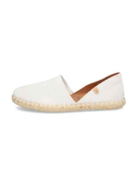 Verbenas velur espadrilky bílé