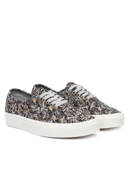VANS Niske tenisice Authentic ecru/prljavo bijela / smeđa / svijetlosiva / crna siva
