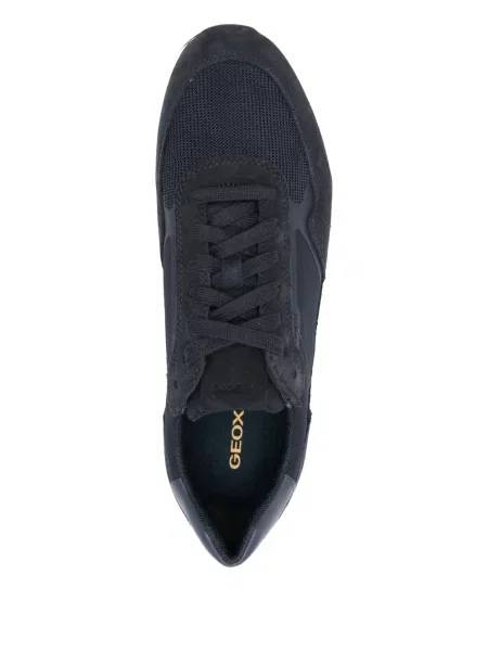 Sneakerși Geox cu șireturi din dantelă albastru