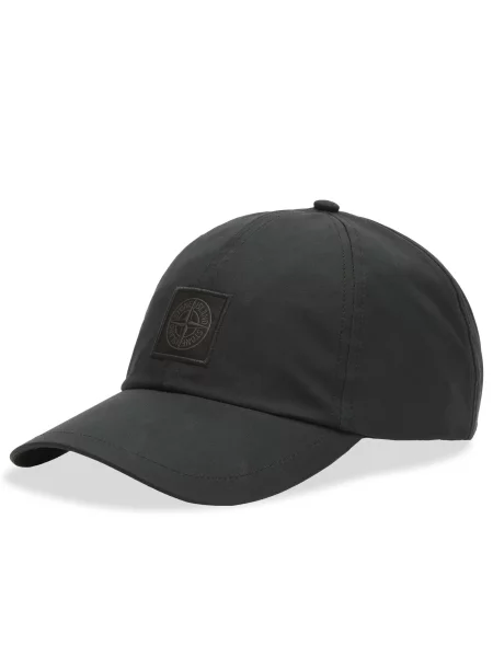 Czapka z daszkiem Stone Island czarna
