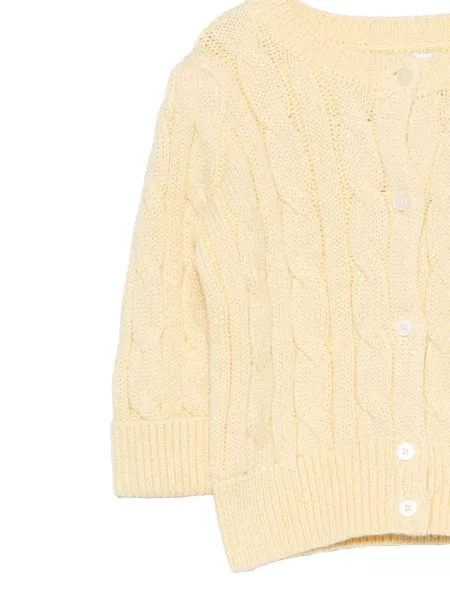 Kardigan dziecięcy Polo Ralph Lauren żółty