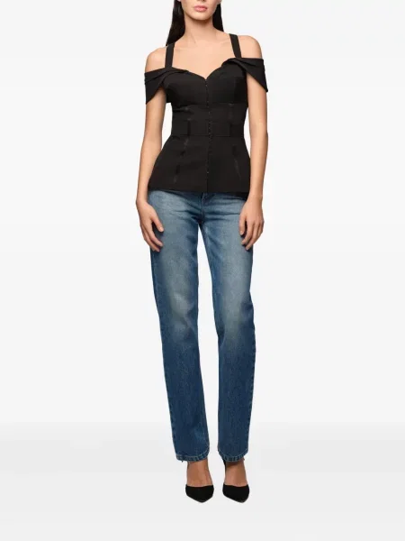 Top Murmur cu bretele negru