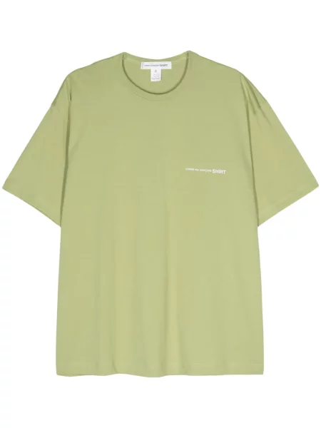 Tricou Comme Des Garçons Shirt cu imagine verde