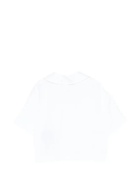Top dziecięcy Balmain biały
