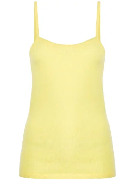 Top Cashmere In Love din cașmir galben