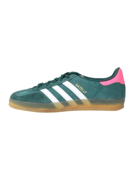 Sneakersy Adidas Originals zamszowe białe