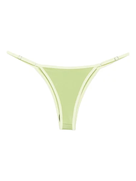 Bikini Roberta Einer cu talie înaltă verde