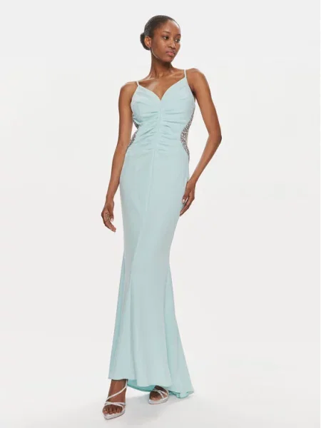 Kostiumas vakarinė suknelė Rinascimento žalia