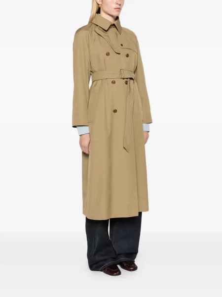 Trenci Max Mara de lână verde