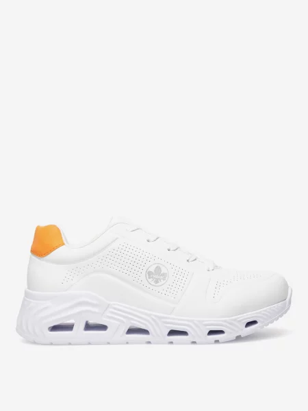 Sneakersy Rieker białe