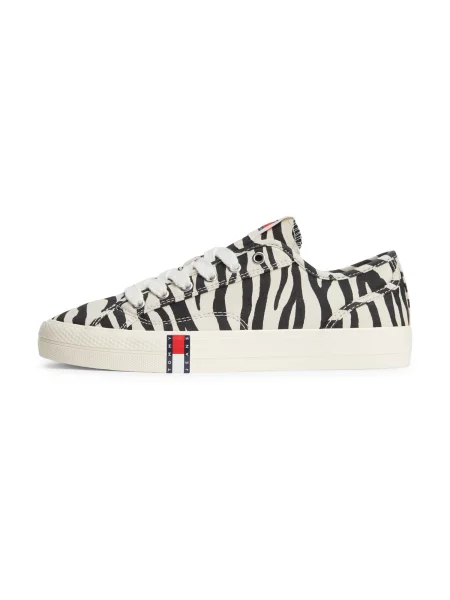 Sneakerși Tommy Jeans negru