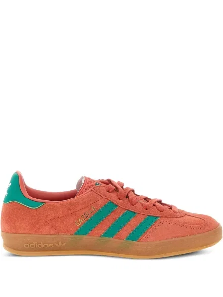 Sneakerși Adidas Adizero din piele de căprioară alb
