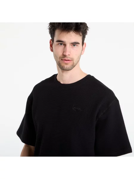 Тениска Karl Kani Signature Waffle T-Shirt Black L черно